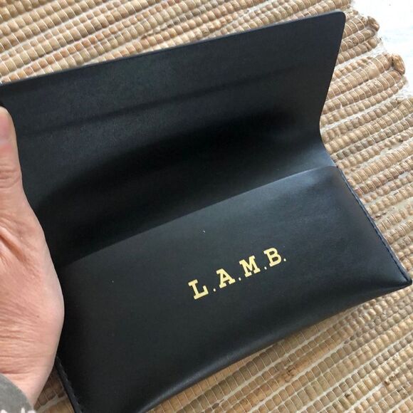 L.A.M.B. Black eyeglass sunglass case - Picture 2 of 5